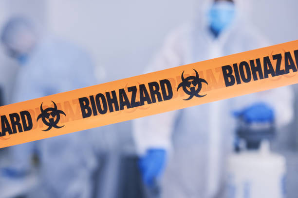 Professional Drug Lab Cleanup technician working in Sand Lake, MI